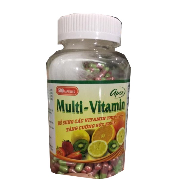 Thực phẩm chức năng Multi - Vitamin APCO lọ 500 viên