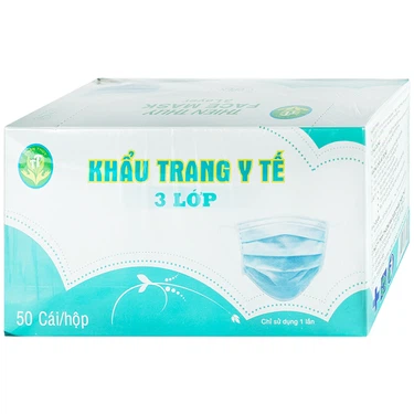 Khẩu trang y tế Thiên Thủy 3 lớp hộp 50 cái