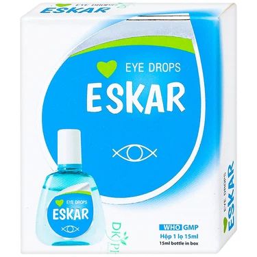 Thuốc nhỏ mắt Eskar DK Pharma chai x 15ml
