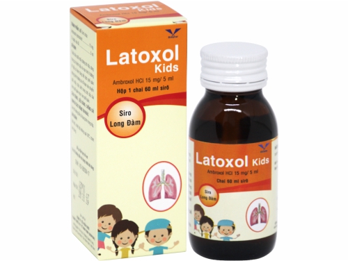 Siro long đàm Latoxol Kids hộp 1 chai 60ml