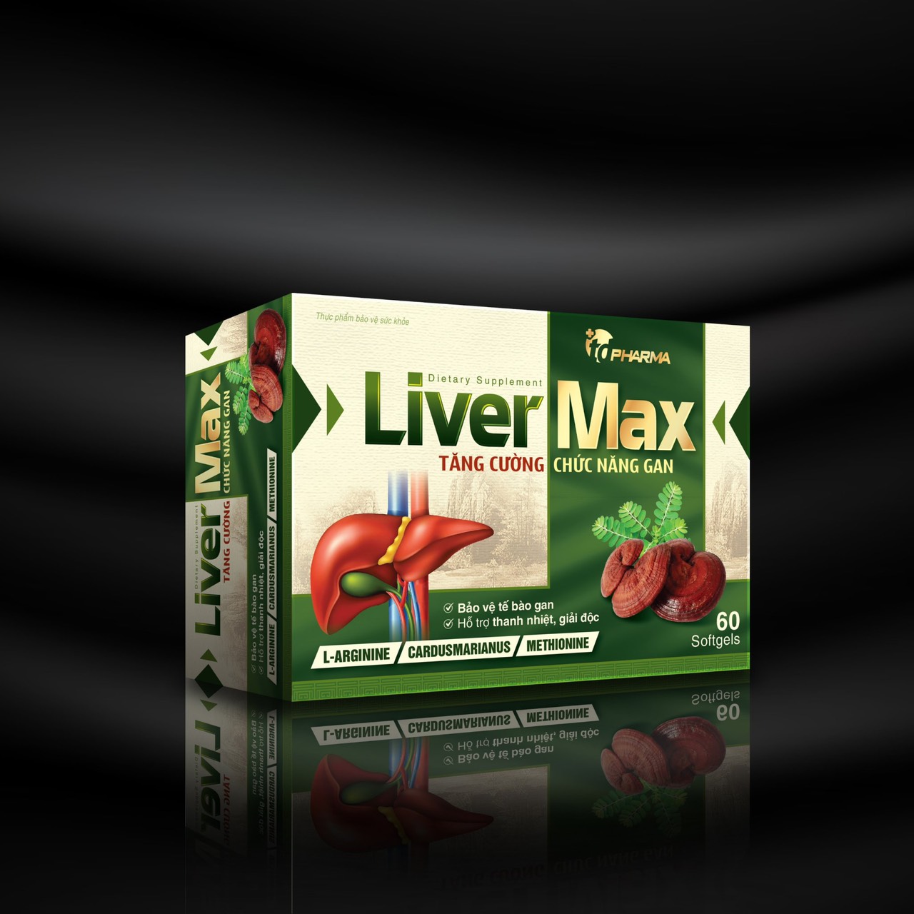 Tăng cường chức năng gan Liver Max hộp 60 viên