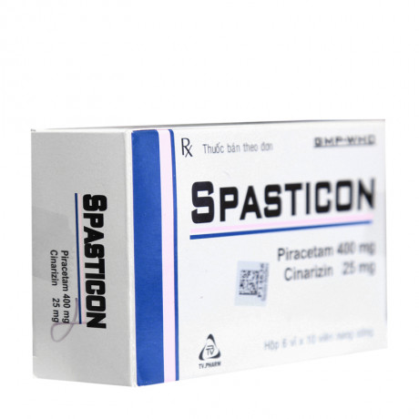 Thuốc hướng thần kinh Spasticon hộp 60 viên-2