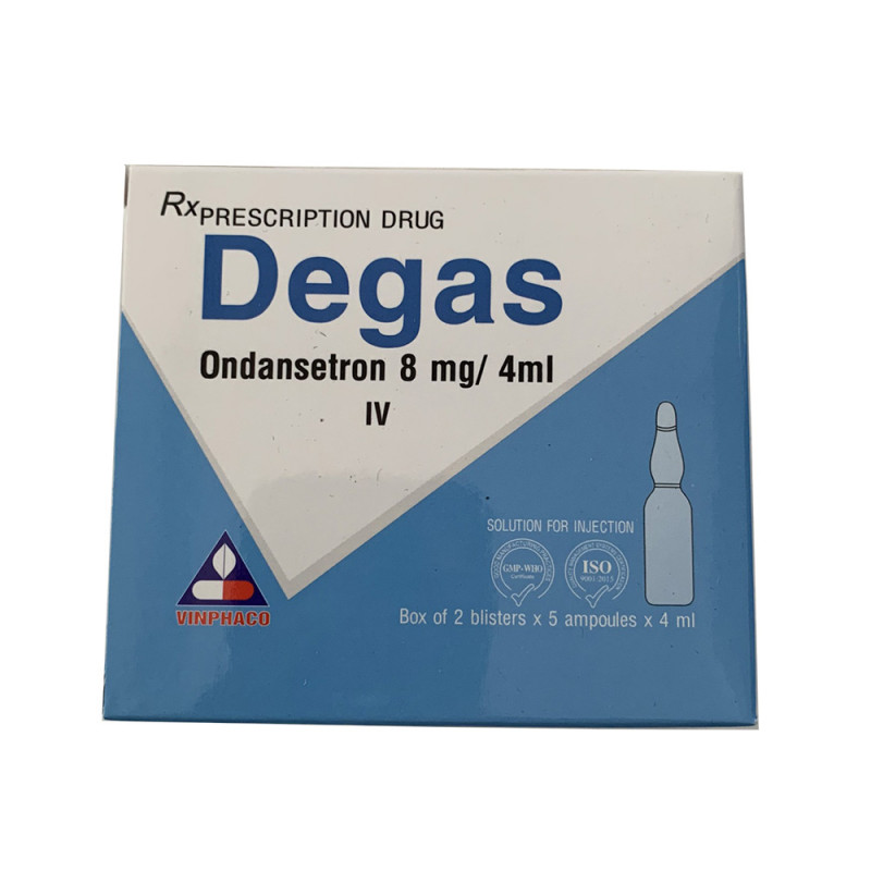 Thuốc chống nôn 
Degas hộp 10 ống