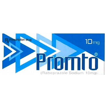 Thuốc điều trị loét dạ dày, tá tràng Promto 10mg Getz hộp 1 vỉ x 10 viên