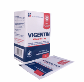 Thuốc kháng sinh Vigentin 500mg/62,5mg hộp 12 gói-3