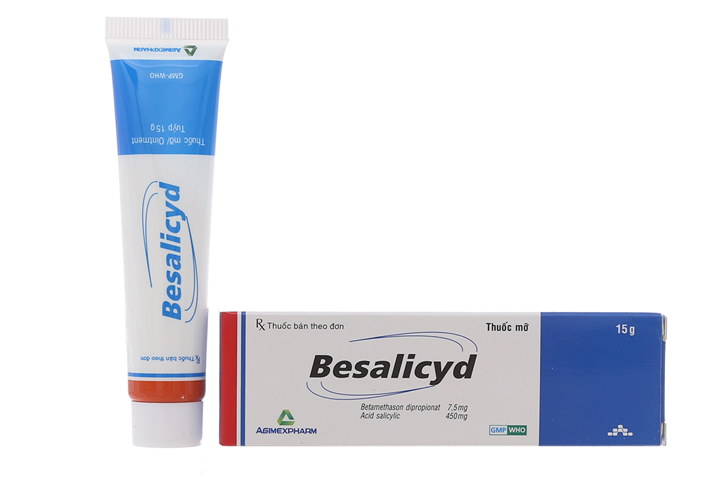 Thuốc bôi điều trị viêm da Besalicyd hộp 1 tuýp 15g