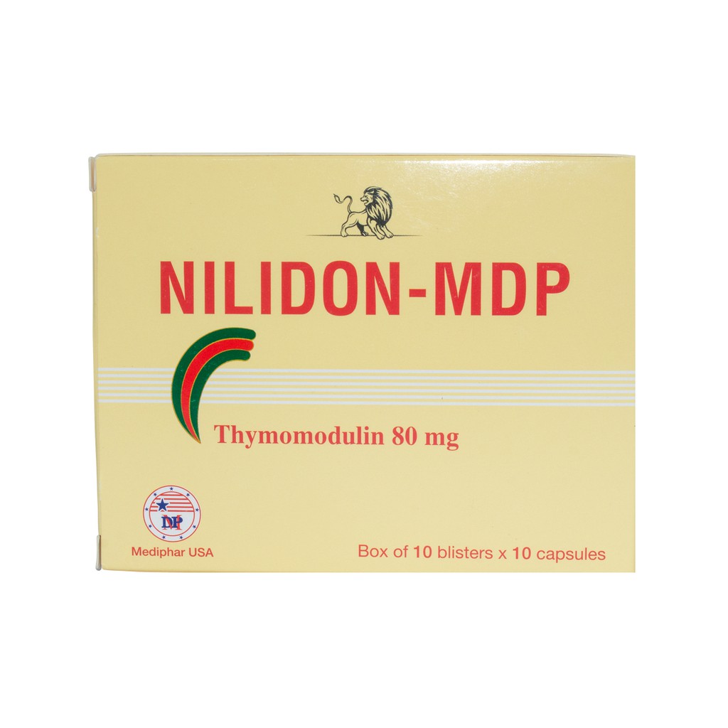 Tăng cường hệ miễn dịch NILIDON-MDP hộp 10 vỉ x 10 viên