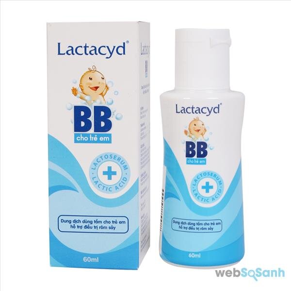 Sữa tắm gội cho bé Lactacyd BB hộp 1 chai 60ml