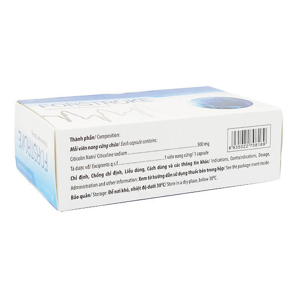 Thuốc tuần hoàn máu não FORSTROKE hộp 30 viên-3