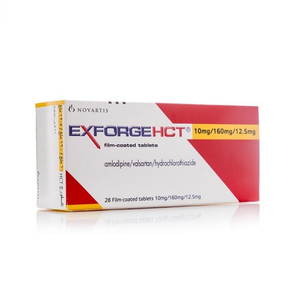 Thuốc điều trị cao huyết áp Exforge hct 10mg/160mg/12.5mg hộp 28 viên-2