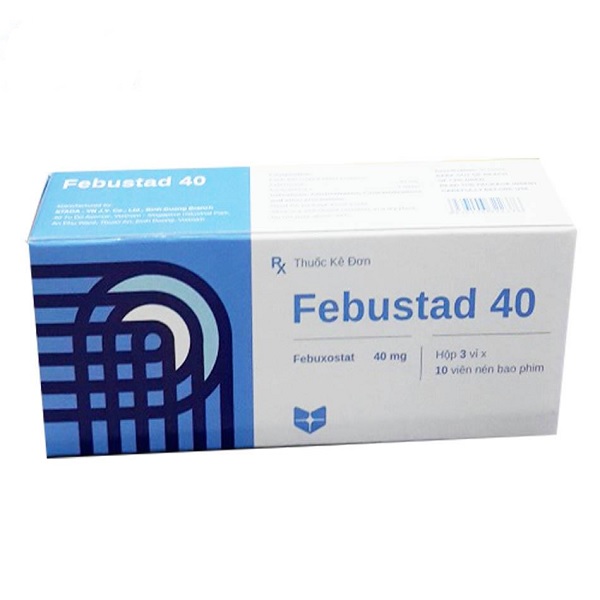 Thuốc điều trị gout Febustad 40 hộp 30 viên-2