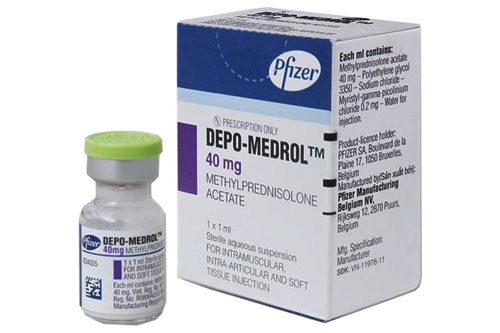Thuốc tiêm điều trị viêm khớp Depo - Medrol hộp 1 lọ 1ml
