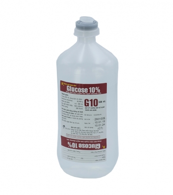 Dịch truyền tĩnh mạch Glucose 10% Otsuka chai 500ml