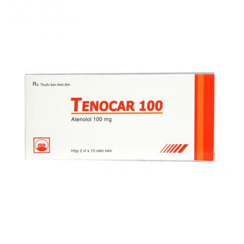 Thuốc điều trị tăng huyết áp Tenocar 100 hộp 30 viên