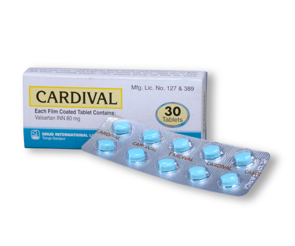 Thuốc điều trị tăng huyết áp Cardival 80mg hộp 30 viên-1