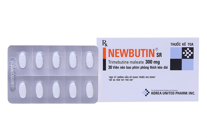 Thuốc trị loét dạ dày - tá tràng Newbutin SR 300mg hộp 30 viên