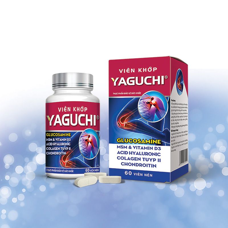 Viên khớp Yaguchi  hộp 1 lọ 60 viên