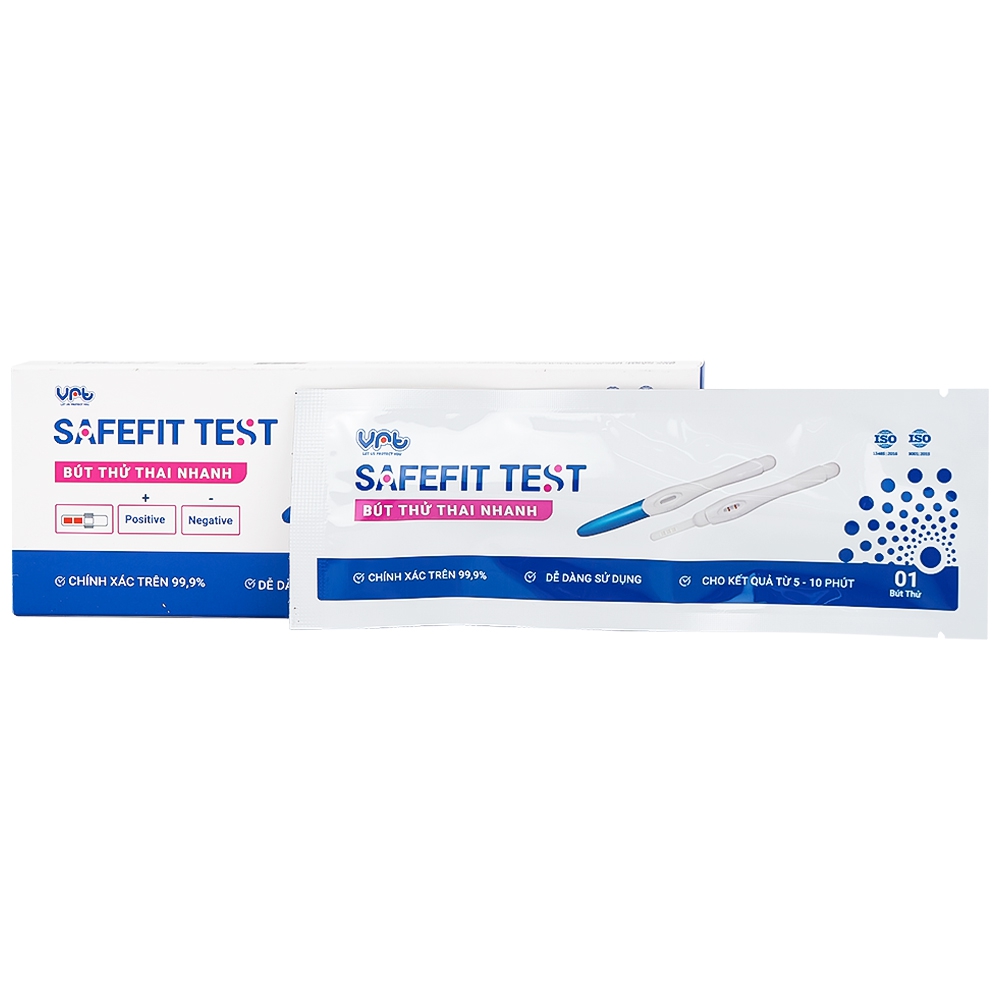 Bút thử thai nhanh Safefit hộp 1 cái