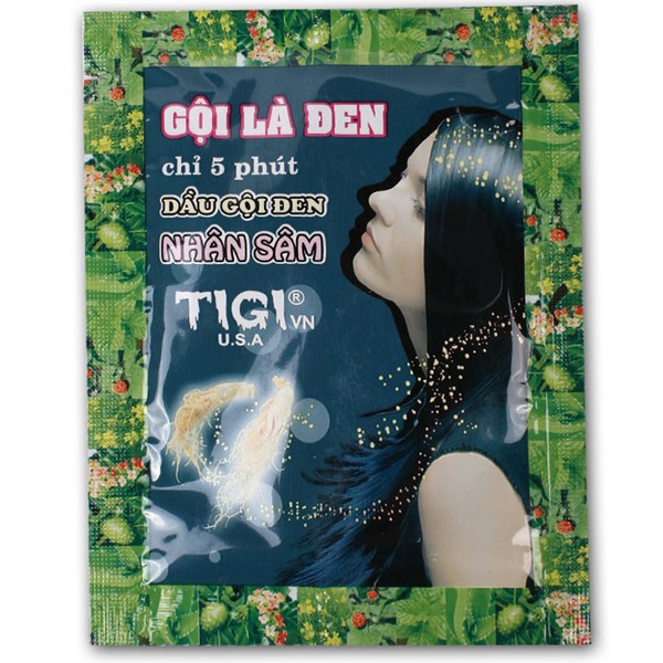 Dầu gội Đen nhân sâm Tigi gói 23ml