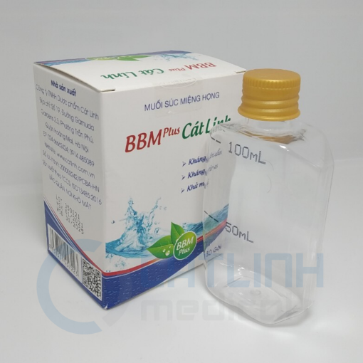 Muối súc miệng BBM Plus Cát Linh hộp 30 gói