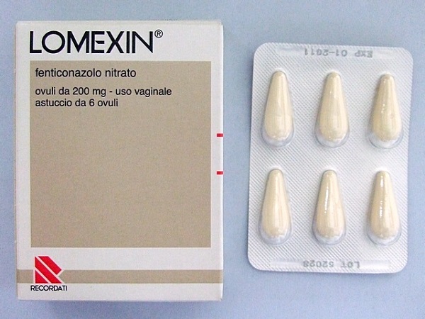 Viên đặt điều trị viêm âm đạo Lomexin 200mg hộp 6 viên