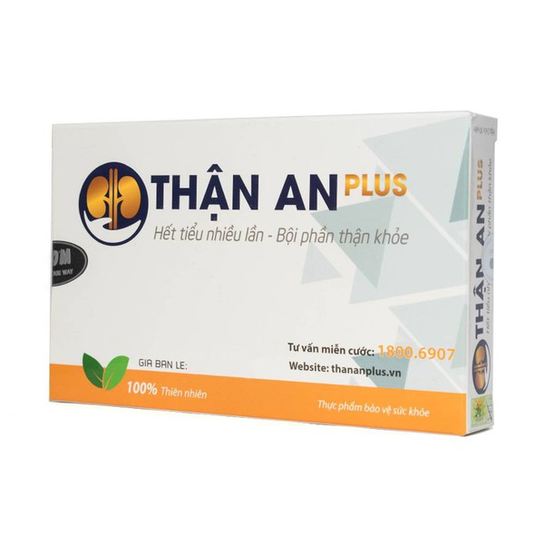 Viên uống bổ thận Thận An Plus hộp 2 vỉ x 10 viên