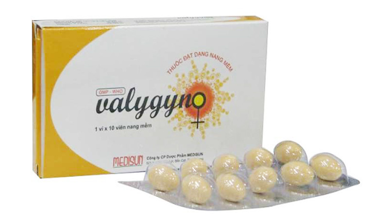 Viên đặt âm đạo Valygyno hộp 10 viên