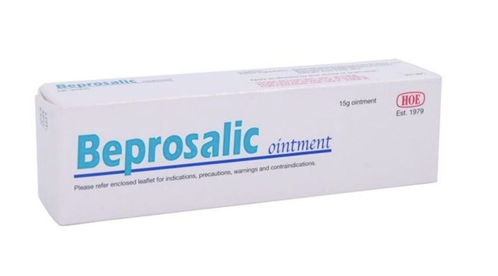 Thuốc mỡ trị vảy nến, chàm, viêm da thần kinh Beprosalic Ointment hộp 1 tuýp 15g