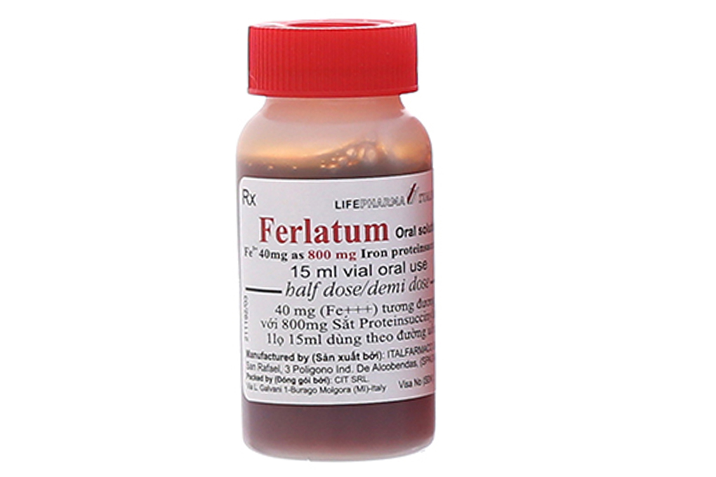 Dung dịch uống bổ sung sắt Ferlatum hộp 10 lọ x 15ml-3