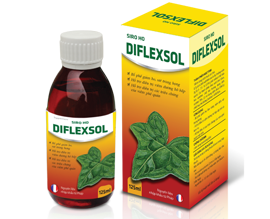Siro hỗ trợ điều trị hô hấp Diflexsol hộp 1 chai 125ml