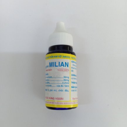 Thuốc bôi ngoài da Milian chai 18 ml-2
