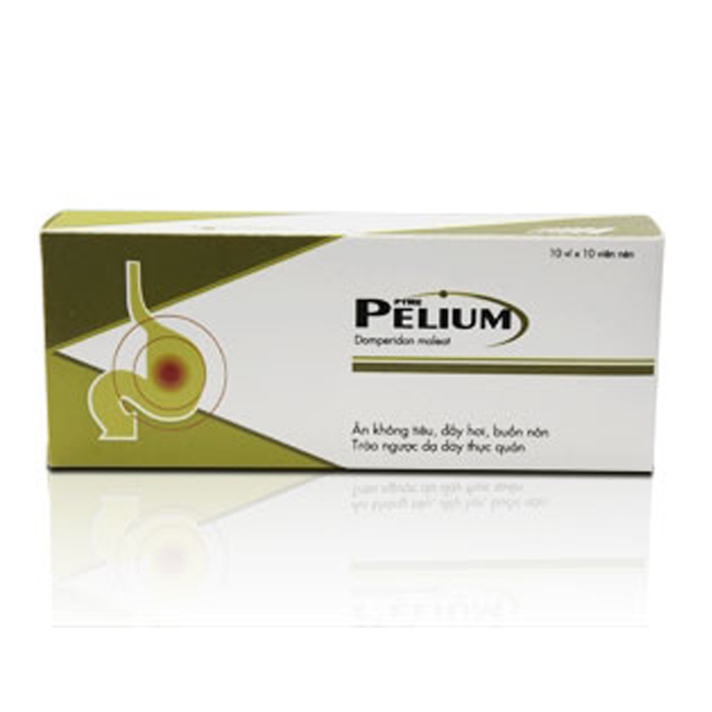 Thuốc chống nôn Pyme Pelium hộp 100 viên