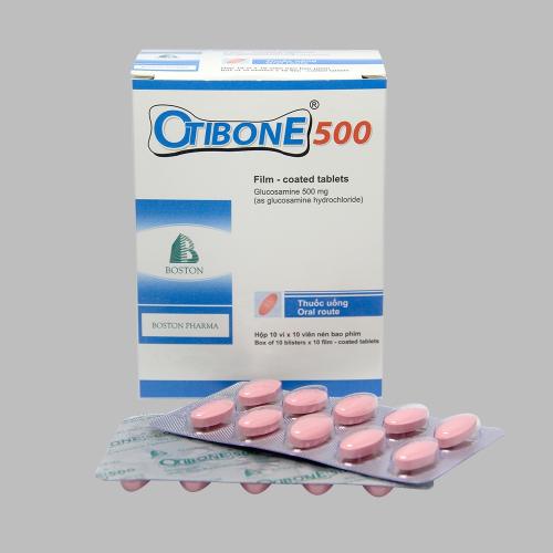 Thuốc xương khớp Otibone 500 hộp 10 vỉ x 10 viên