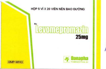 Thuốc hướng tâm thần Levomepromazin 25mg hộp 5 vỉ x 20 viên