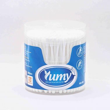Tăm bông Yumy thân nhựa SPA-026 hộp 200 que