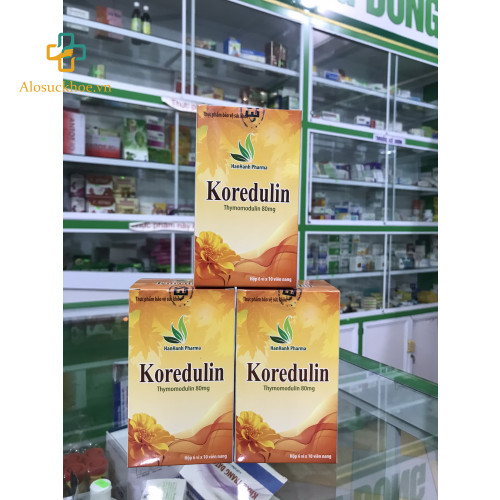 Viên uống tăng cường miễn dịch Koredulin hộp 60 viên