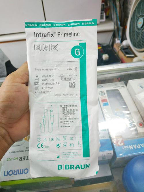 Dây truyền dịch  Braun Intrafix Primeline 1 gói 10 cái