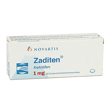 Thuốc điều trị và phòng ngừa các triệu chứng của mày đay Zaditen 1mg hộp 3 vỉ x 10 viên