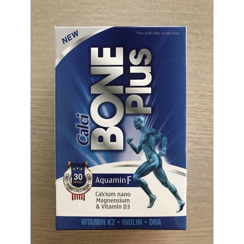 Viên uống bổ sung Calci Bone Plus hộp 30 viên