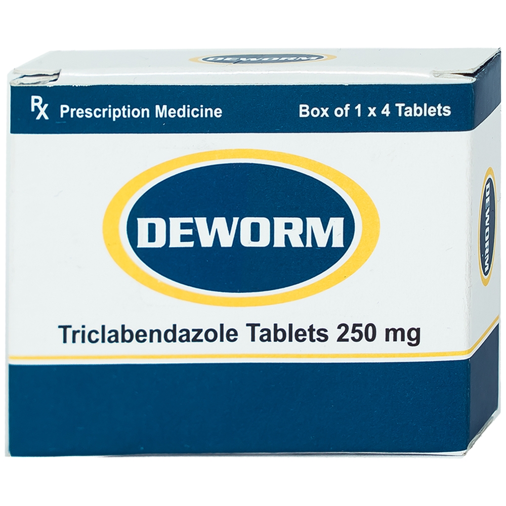 Thuốc trị giun sán Deworm hộp 4 viên