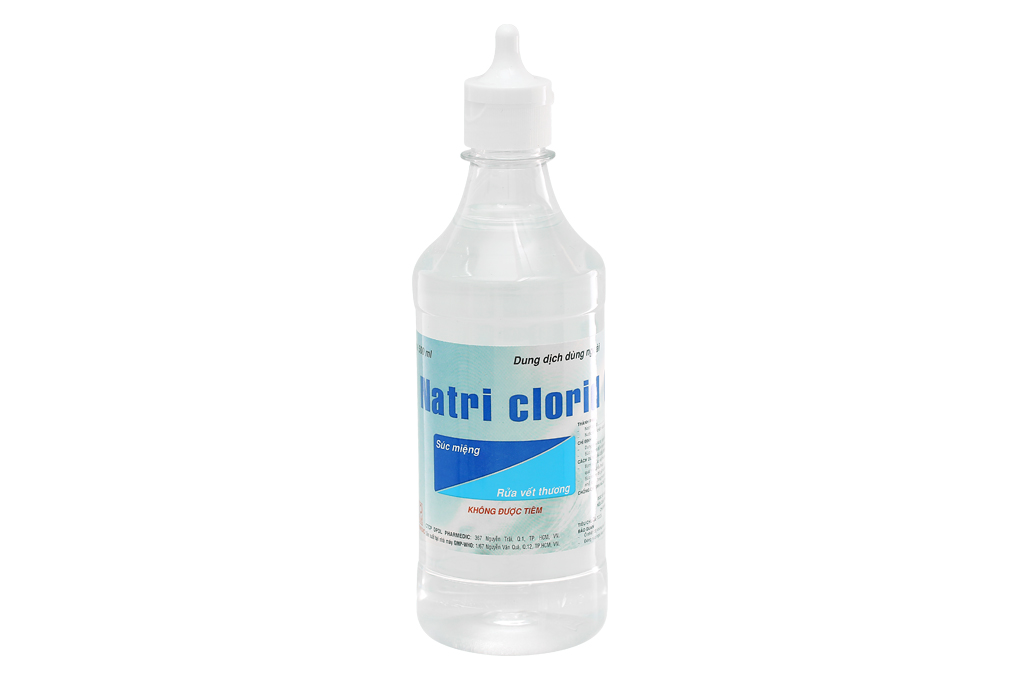 Nước muối Natri Clorid 0.9% (Pharmedic) chai 500ml