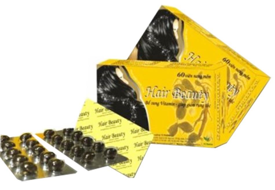 Thực phẩm chức năng Hair Beauty (TC PHARMA) hộp 3 vỉ x 10 viên