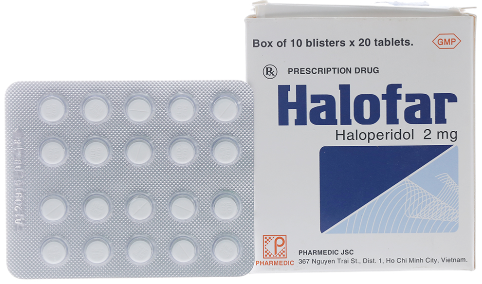 Thuốc điều trị tâm thần phân liệt Halofar hộp 200 viên