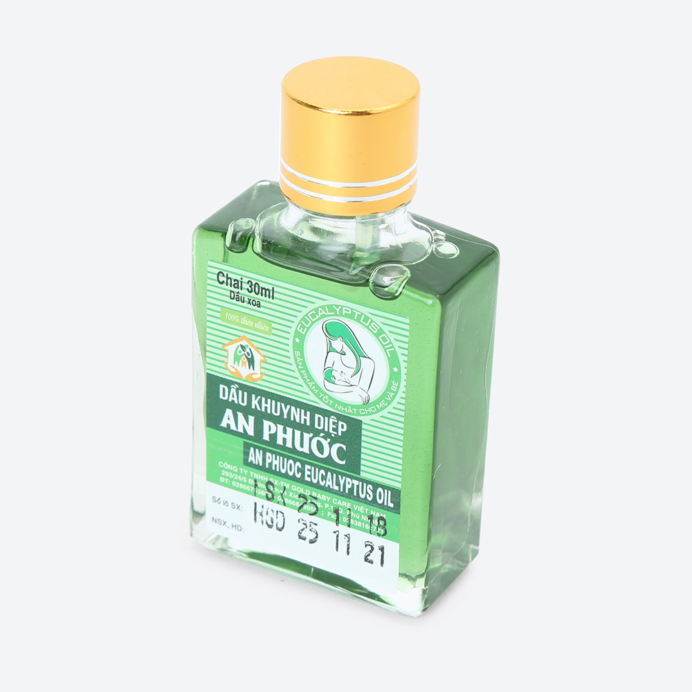 Dầu xoa Dầu Khuynh Diệp An Phước hộp 1 chai 30ml