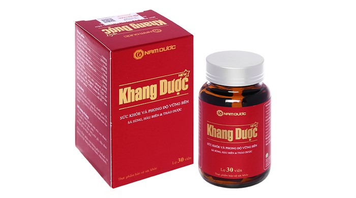 Viên uống bổ thận dương, cường sinh lý Khang Dược New hộp 1 lọ 30 viên