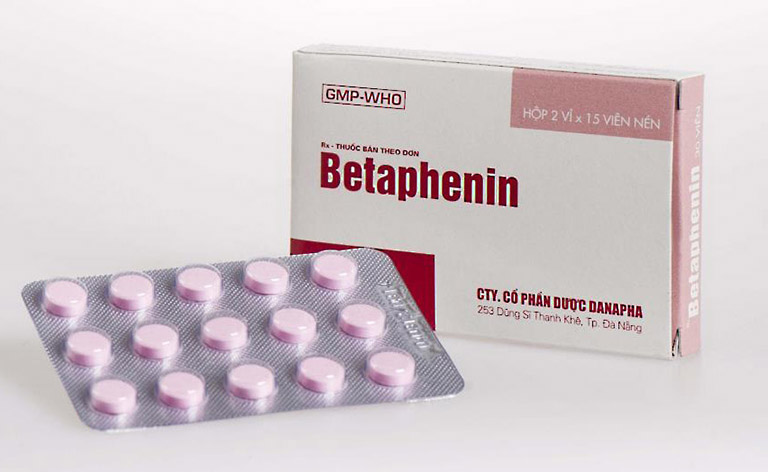 Thuốc chống dị ứng BETAPHENIN hộp 2 vỉ x 15 viên