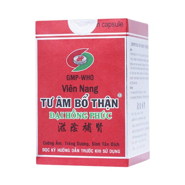 Thuốc cường âm, tráng dương, sinh tân dịch Tư Âm Bổ Thận Đại Hồng Phúc hộp 1 lọ 80 viên