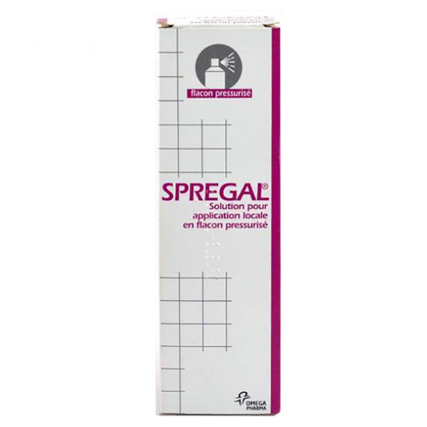 Thuốc xịt dùng ngoài Spregal Omega hộp 1 chai x 152g