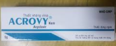 Kem bôi da ACROVY hộp 1 tuýp 5g