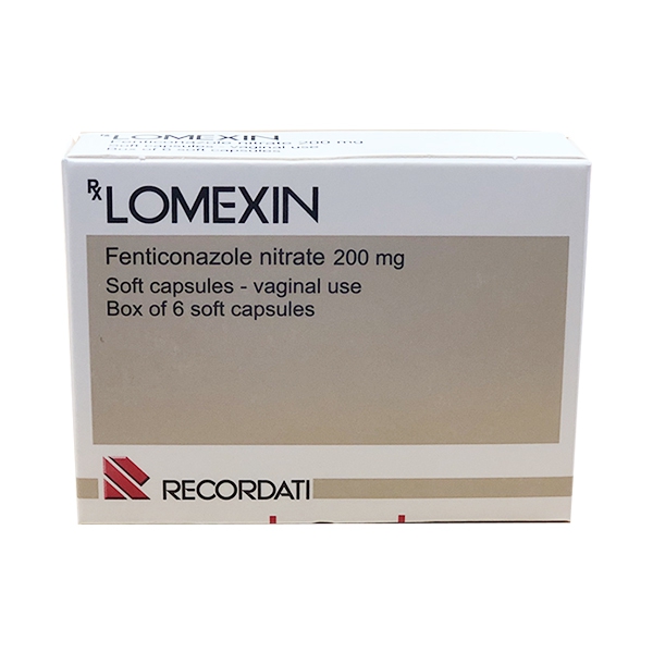 Viên đặt điều trị viêm âm đạo Lomexin 200mg hộp 6 viên-2